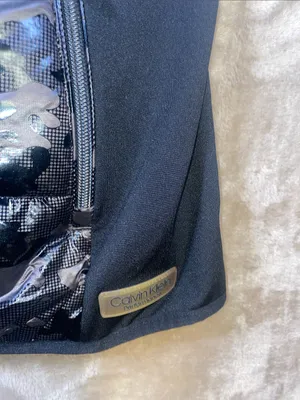 Calvin Klein Black Shiny Camouflage Puffer Vest thumbnail 4