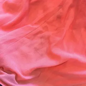 NWT Lulus All My Heart Coral Pink Off-the-Shoulder Maxi Dress Chiffon Sz L thumbnail 16