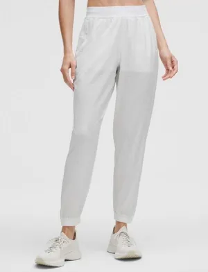 Lululemon Adapted state perforated joggers white size 6 thumbnail 1