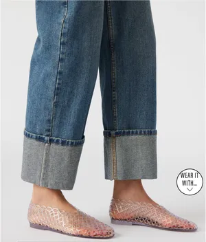 Steve Madden Jelly Flats thumbnail 1