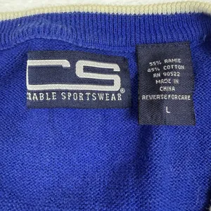 Kentucky Wildcats Vest Men's Size Large Blue‎ Crable Sweater UK KY College NCAA thumbnail 4