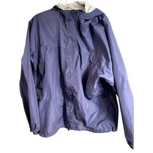 Vintage L.L.Bean Women's X-Large Raincoat, Blue‎ thumbnail 1