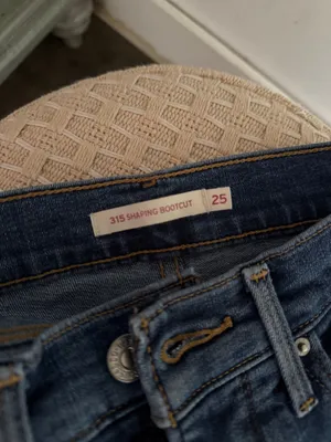 Levi's Dark Blue Flared Jeans - Women's Wide Leg thumbnail 3