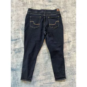 Levi's Levi Strauss Signature Dark Wash Totally Shaping Pull On Skinny Jeans 34 x 28 thumbnail 2