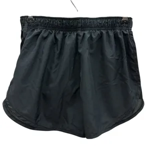 Nike Dri Fit Black Brief Lined Running Athletic Hidden Pocket Shorts Womens S thumbnail 5