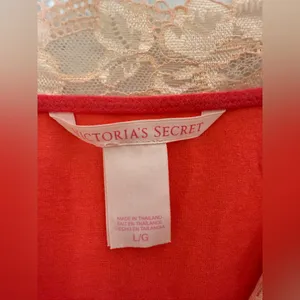 Victoria's Secret‎ Baby Doll Nightgown Chemise Size L Pink thumbnail 4