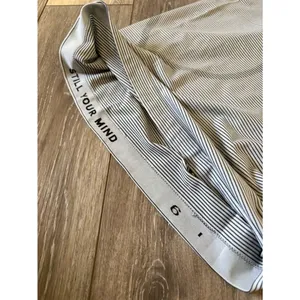 Lululemon Swiftly Tech Short-Sleeve Shirt 2.0 Tempo Stripe White/Black Size 6 thumbnail 5