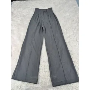 Nasty Gal Collection Gray Work Trousers Women’s Size 4 Tailored Office Pants 💰 thumbnail 3