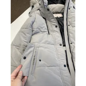 BCBGeneration Women’s Short Puffer Faux Fur Hooded Jacket Size S (c3) thumbnail 4
