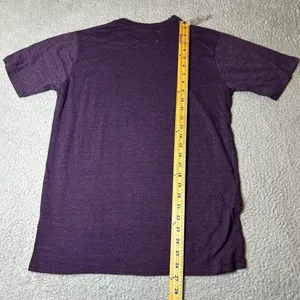 LSU T-Shirt Womens Medium Purple Tee TigerBait Section 101 Majestic‎ NEW thumbnail 7