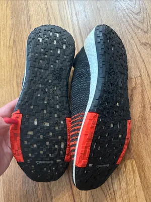 Adidas Men Pulseboost Hd Running Shoe Sneaker Core Black/Grey Five/Solar Red 9.5 thumbnail 5