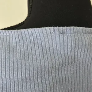 Forever 21 Blue Puff Sleeve Bodysuit with Square Neckline thumbnail 5