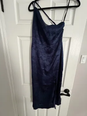 Lulus Navy blue midi dress thumbnail 5