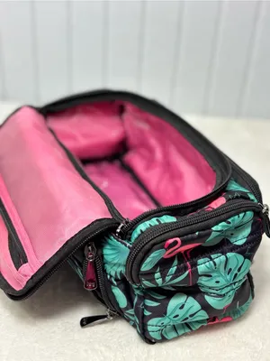 Lug Rare Black Flamingo Trolley‎ Cosmetic Travel Case thumbnail 4
