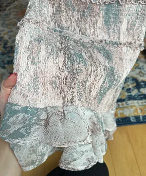 Karlie Chiffon Cami Smock Dress thumbnail 4