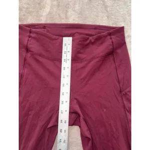 Lululemon Women's Speed Up Tight Red Maroon Full-On Luxtreme Size‎ 8 Tall thumbnail 9