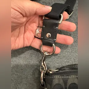 Coach Black Signature Crossbody Bag thumbnail 11