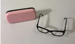 Kate Spade‎ New York Arabel TCB Eyeglasses Women Black Tortoise 140 and Case thumbnail 1