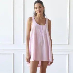 Urban Outfitters Out From Under Oversized Pink Babydoll Mini Dress | Size Small thumbnail 2