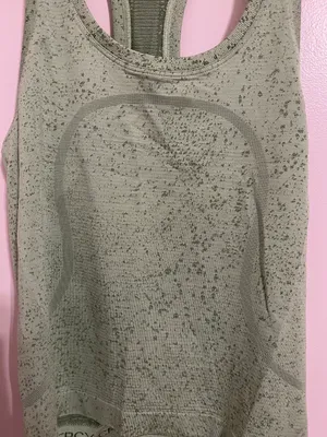 Lululemon Swiftly Tech Racerback Tank Top 2.0 *Race Length Distorted Noise Creamy Mint / Cedar Green 4 thumbnail 7