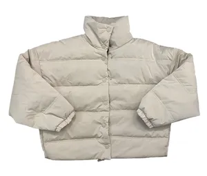 Wild Fable Iridescent Shine Duvet Puffer Jacket Womens M Y2K‎ Blue thumbnail 1