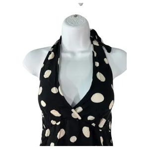 Intimissimi Satin Dots Viscose Halter Bodysuit Size Small thumbnail 9