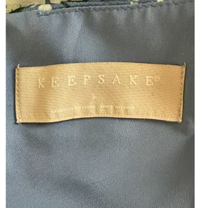 Keepsake The Label Blue Hydrangea Midi Slip Dress Size L thumbnail 7