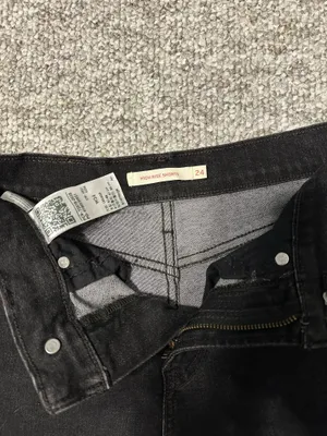 Levi’s Shorts Denim Black High-Rise thumbnail 3