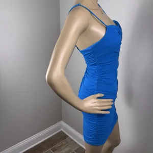 Europa Body-con Short Mini Sleeveless Club Date Night Party Dress‎ Size M thumbnail 6