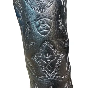 Ariat Women’s Heritage Western Black Deertan Boots 7 Wide thumbnail 4