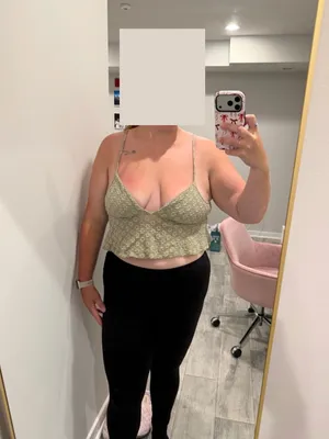 Cotton On Sage Green Floral Cropped Cami Top thumbnail 2