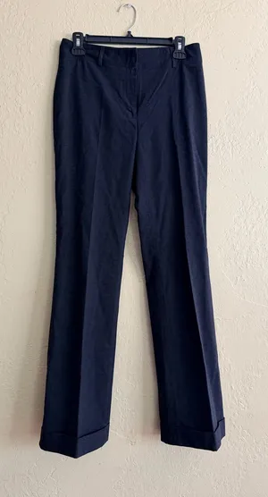 Esprit Black Straight-Leg Dress Trousers thumbnail 1