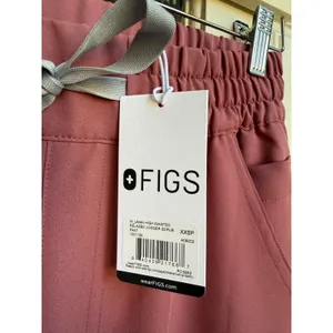 Figs High Waisted Uman Relaxed Jogger Scrub Pant Mauve Pink Size XXSP NWT thumbnail 3