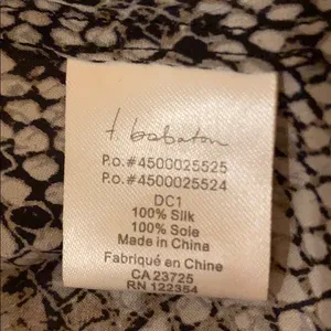 Aritzia Babaton 100% Silk Blouse thumbnail 4