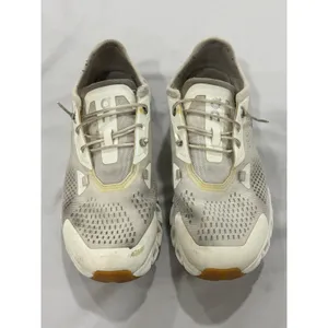 On Cloud Cloudflow Womens 6.5 Running Shoes White Grey Low Top Sneakers thumbnail 3