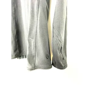 Lululemon Making Moves Long Sleeve Top Pleated Back Rulu Fabric Black Size 2 thumbnail 4