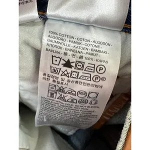 Levi’s 501 Jump Start Shorts Women 28 Blue Button Fly Raw Fray Hem Y2K Festival‎ thumbnail 6