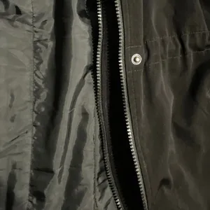 Nautical Heavyweight High Collar Full Zip Utility Jacket 1X Fleece Line Outwear thumbnail 4