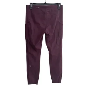 Lululemon Speed Up Tight 25 Womens 8 Purple Running Leggings Luxtreme Pockets thumbnail 5