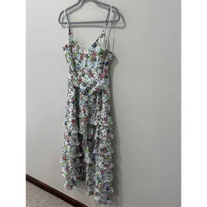 Likely Size‎ 12 Ariella Floral Cocktail Dress Midi Ruffles Feminine thumbnail 2
