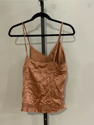 Vintage Y2K Abercrombie & Fitch 100% Silk Camisole Tank Size Medium thumbnail 2