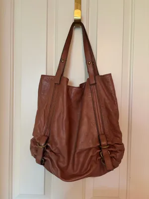 Kooba Shoulder Bag Brown Leather thumbnail 9