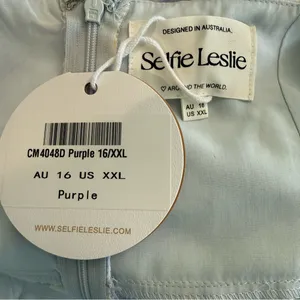 NWT Selfie Leslie Sweet‎ Pea Self Tie Shoulders Size 16 thumbnail 7