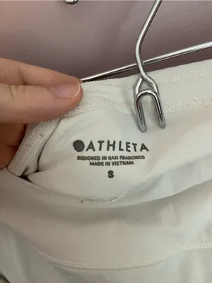 Athleta White Athletic Skort with Side Pockets thumbnail 3