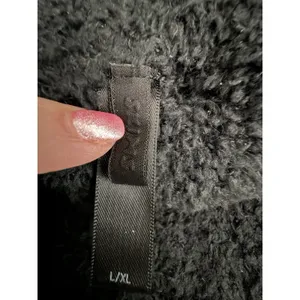 SKIMS Teddy Cozy Knit Lounge Pants in Black Size L/XL Inseam‎ 31" #HR-1 thumbnail 2