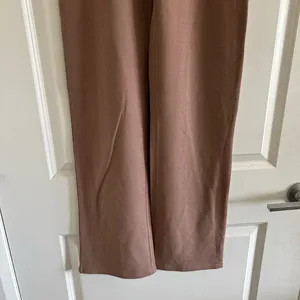 Adanola Taupe Wide-Leg Drawstring Pants thumbnail 6