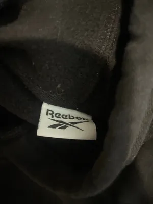 Reebok Black Women's Pullover Hoodie with Small Logo thumbnail 2