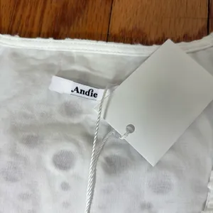 Andie The Navarino Dress Button Front Eyelet‎ White size Small NWT thumbnail 7
