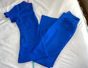 Healing Hands Blue Scrub Set thumbnail 1