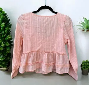 American Eagle Boho Babydoll Blouse XS thumbnail 2